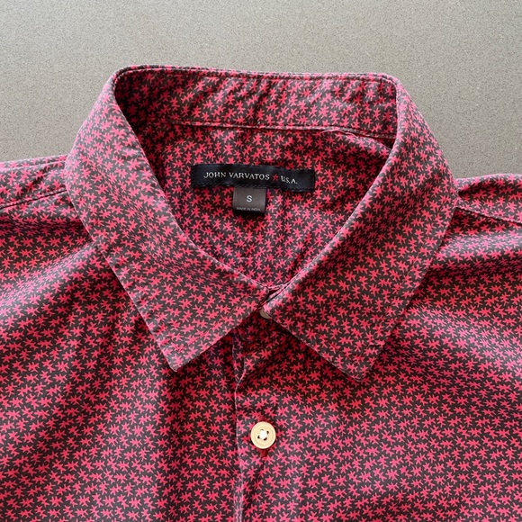 John Varvatos short sleeved button down - Picture 3 of 3